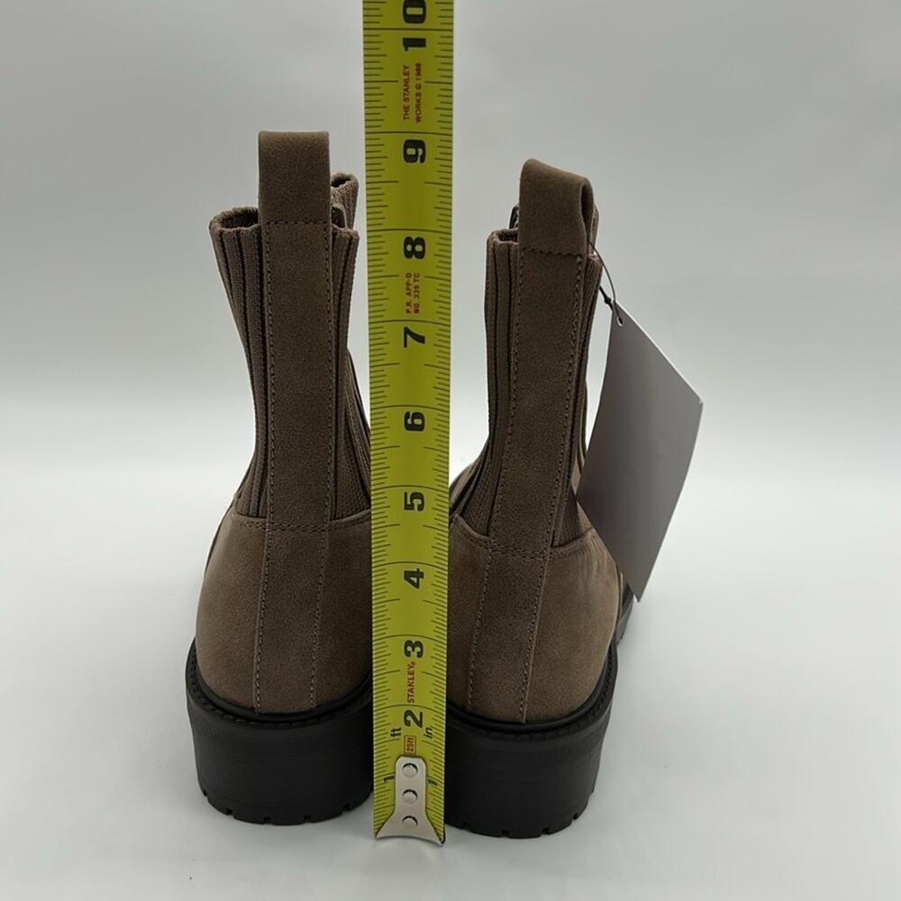Dolce Vita Women's Vegan Ankle Boots Tan Color Size 9 NWT - Picture 7 of 11